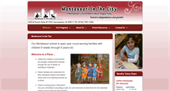 Desktop Screenshot of montessoriinthecity.com